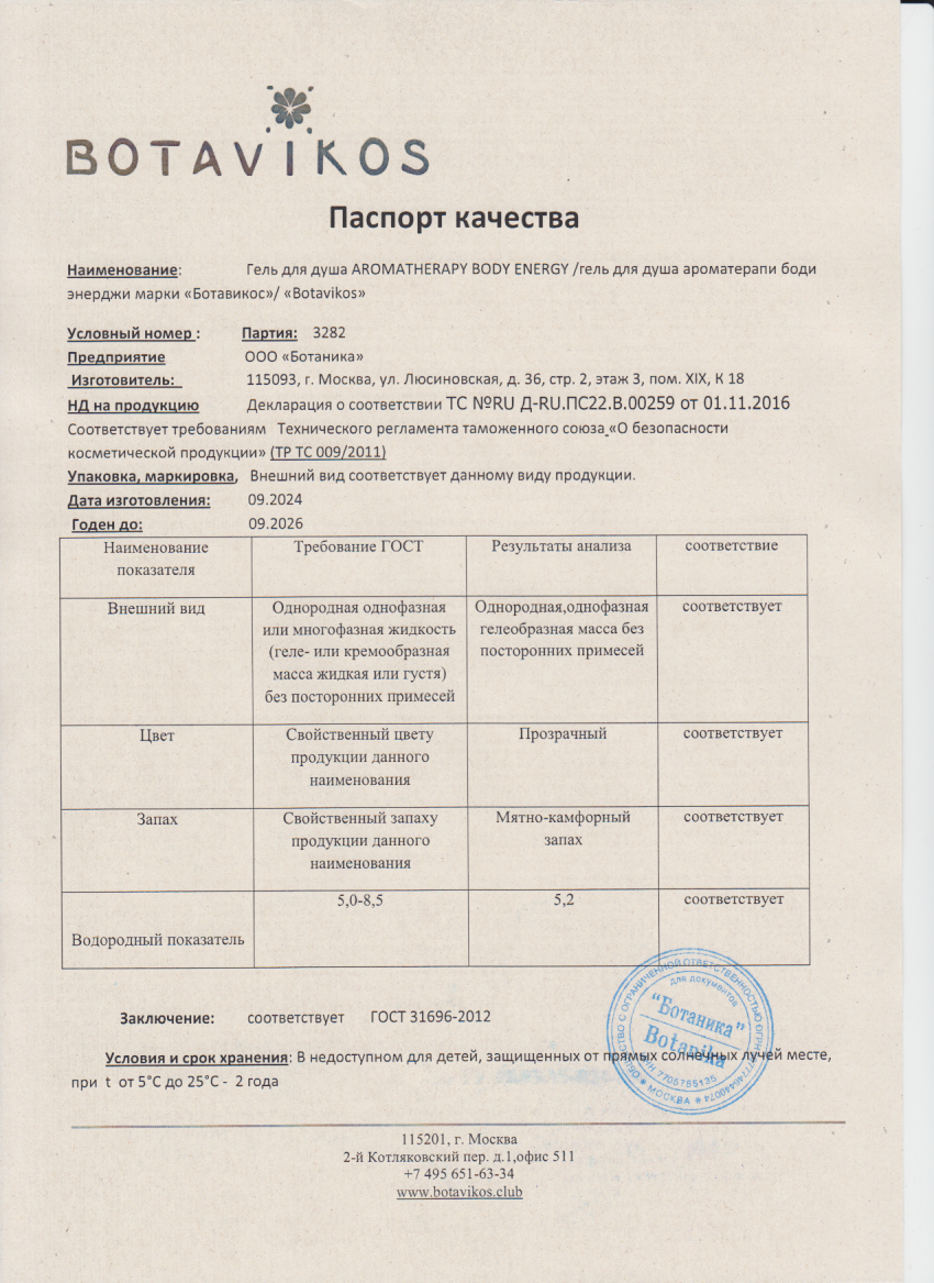 Паспорт №092024